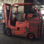 Rockway Recycling Orange Forklift Selling