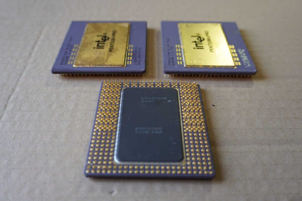 Photo of Gold One Side Ceramic CPU