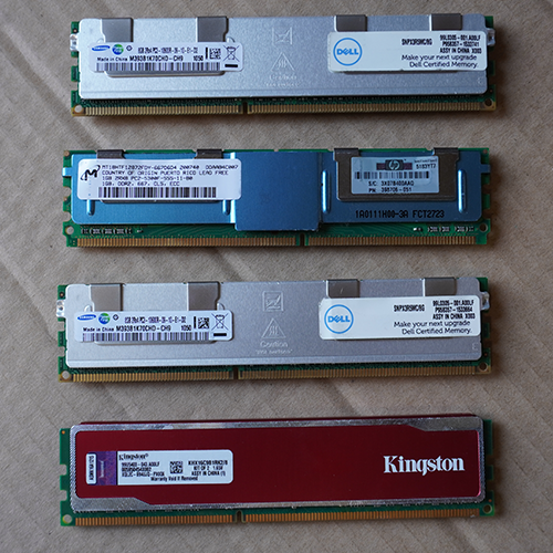 RAMBUS Memory (with Shields)